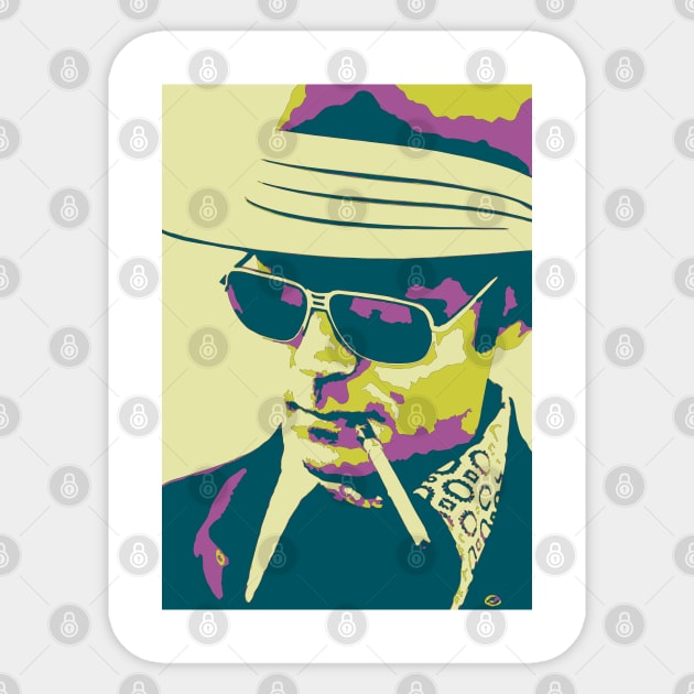 Hunter Thompson Sticker by ProductX